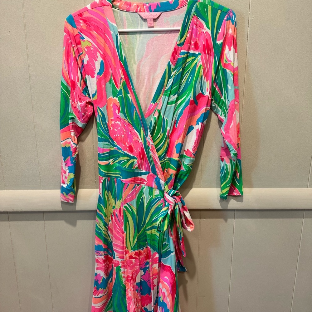 Lilly Pulitzer Pink and Blue Dress